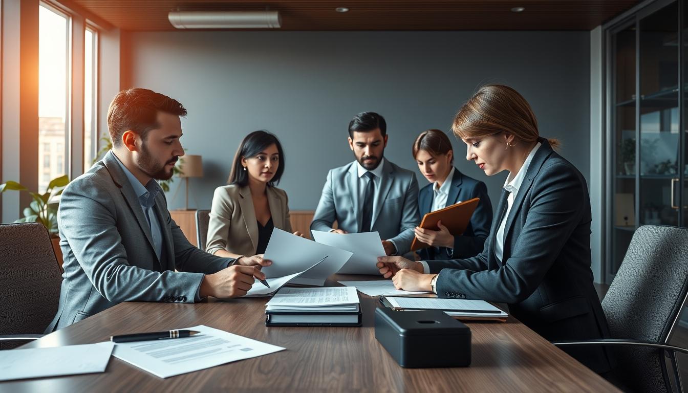 Family elder care planning discussion